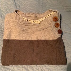 Authentic Roxy Light/Dark Grey Sweater